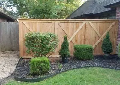 Wooden Privacy Fence Design