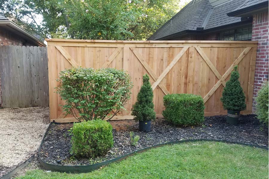 Wooden Privacy Fence Design