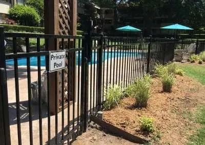 Pool Metal Fencing