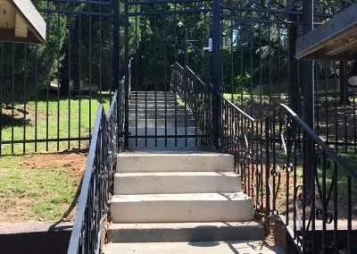 Metal Outdoor Stair Railing