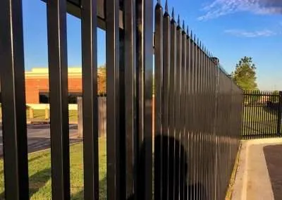 Security Perimeter Metal Fencing