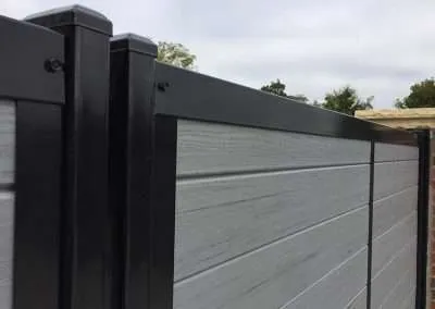 Metal Frame Fence Fencetrac
