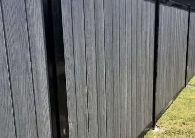 Grey Modern Fence