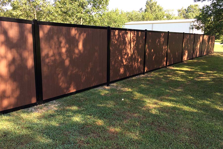 Backyard Weather Resistant Fence