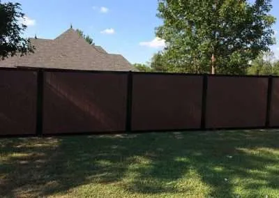 Durable Backyard Fence