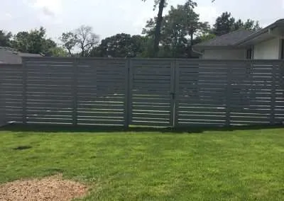 Custom Backyard Fence Design