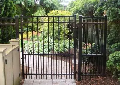 Beautiful Metal Fence Gate