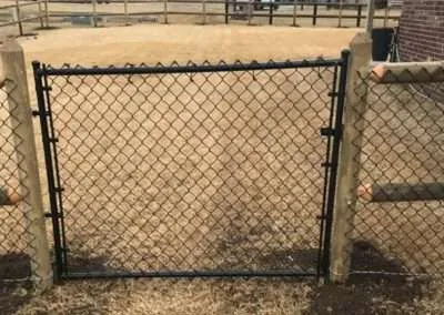 Chain Link Fence Metal Gate