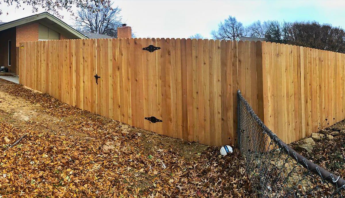 Building A Fence On Slope, How To Build Garden Fence On Slope