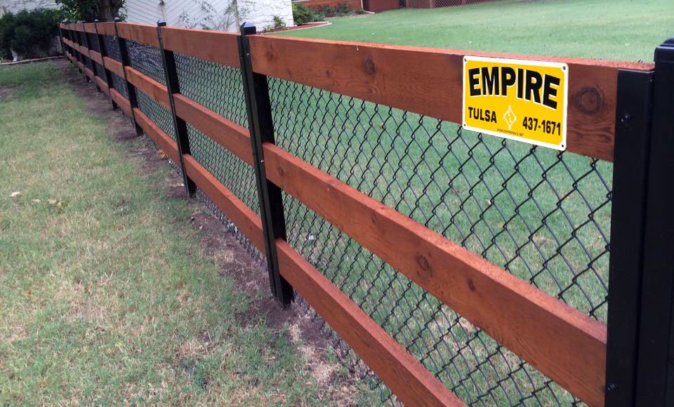 Build a Wood & Chain Link Fence (Beauty, Strength, Visibility)