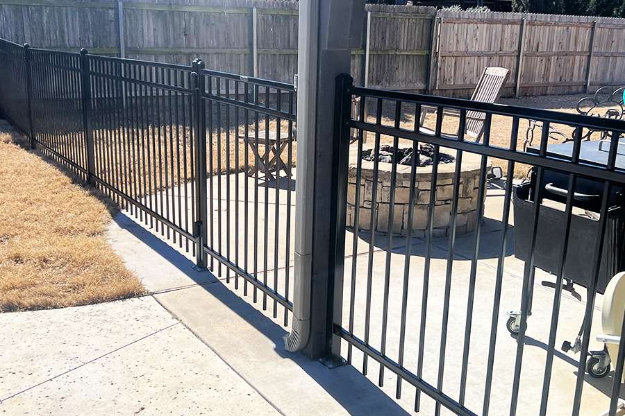 Vertical Iron Fence