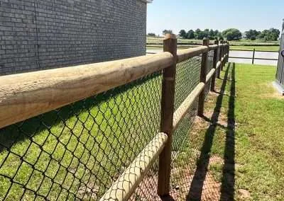 Round (Ranch) Rail Fence Design & Install - Empire Fence - Tulsa, Oklahoma