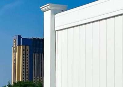 White Vinyl Privacy Fence